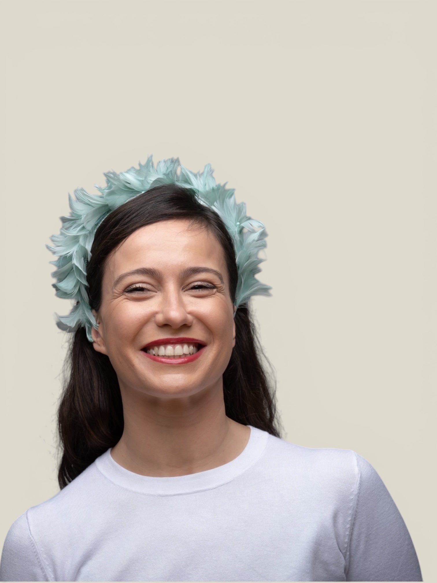 tiara de periquito verde