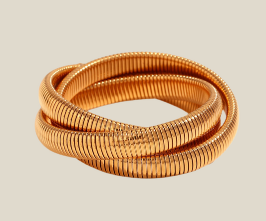 Brazalete Muelle oro