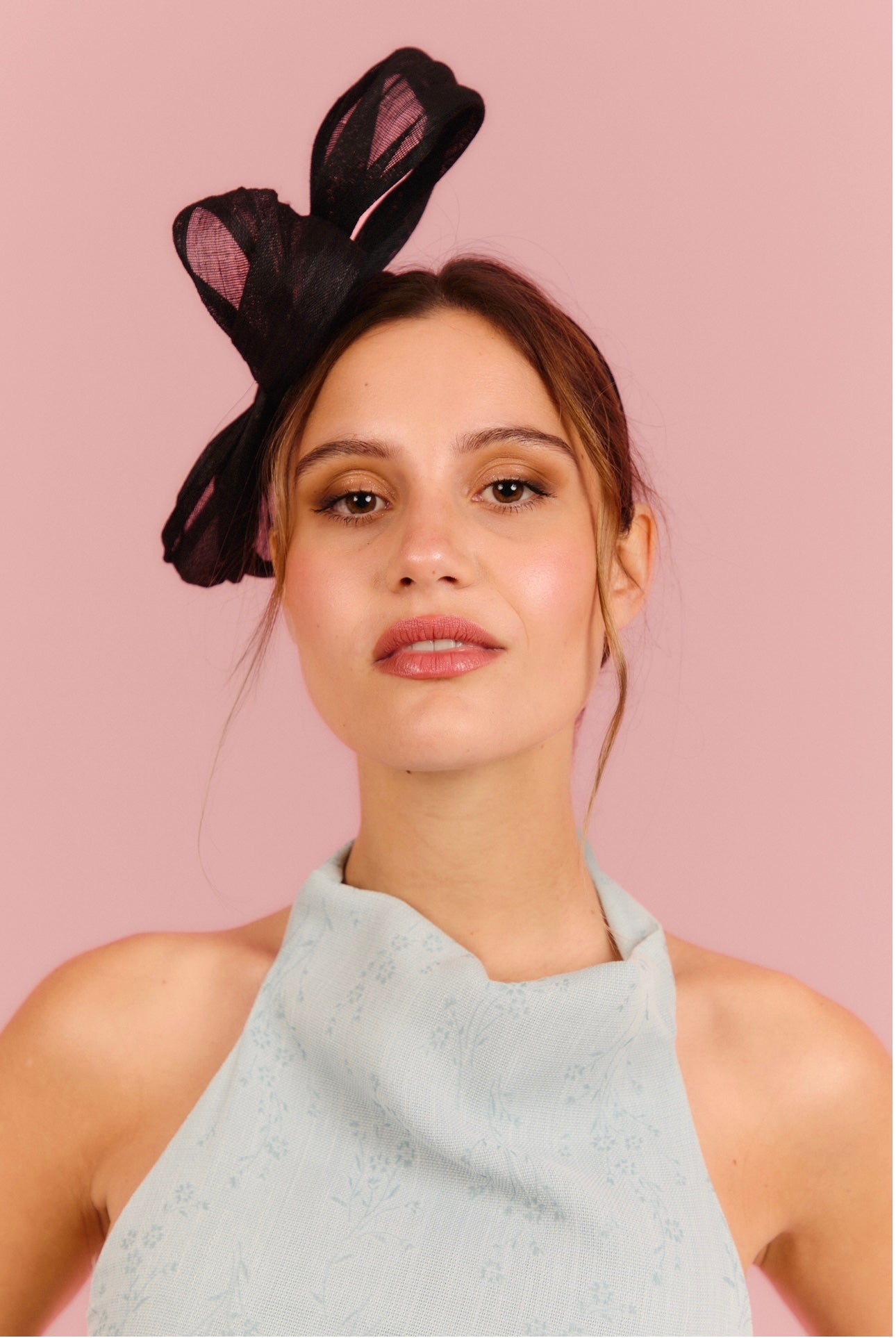 Tocado Matilde negro