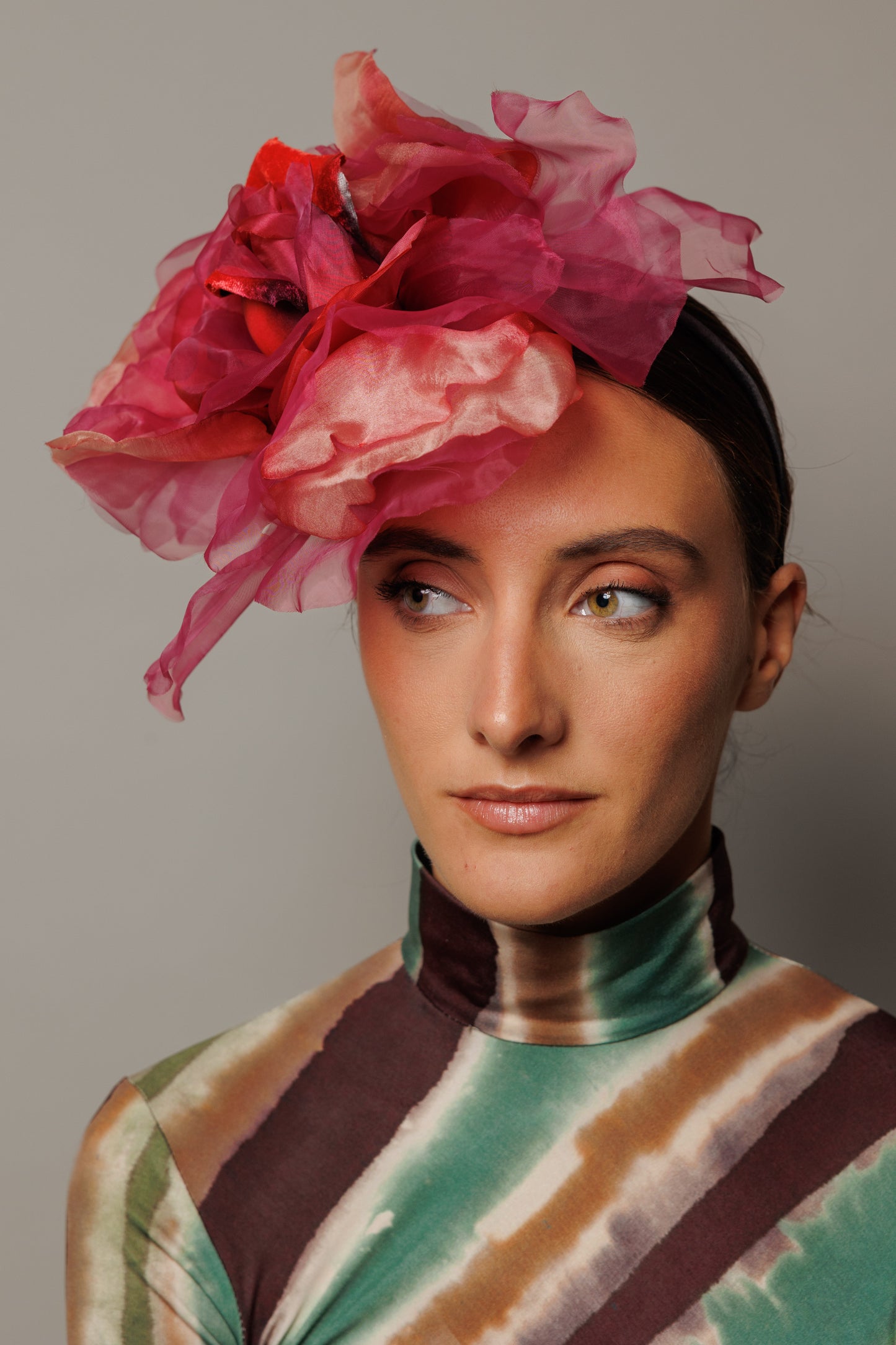 Raimunda bougainvillea headdress