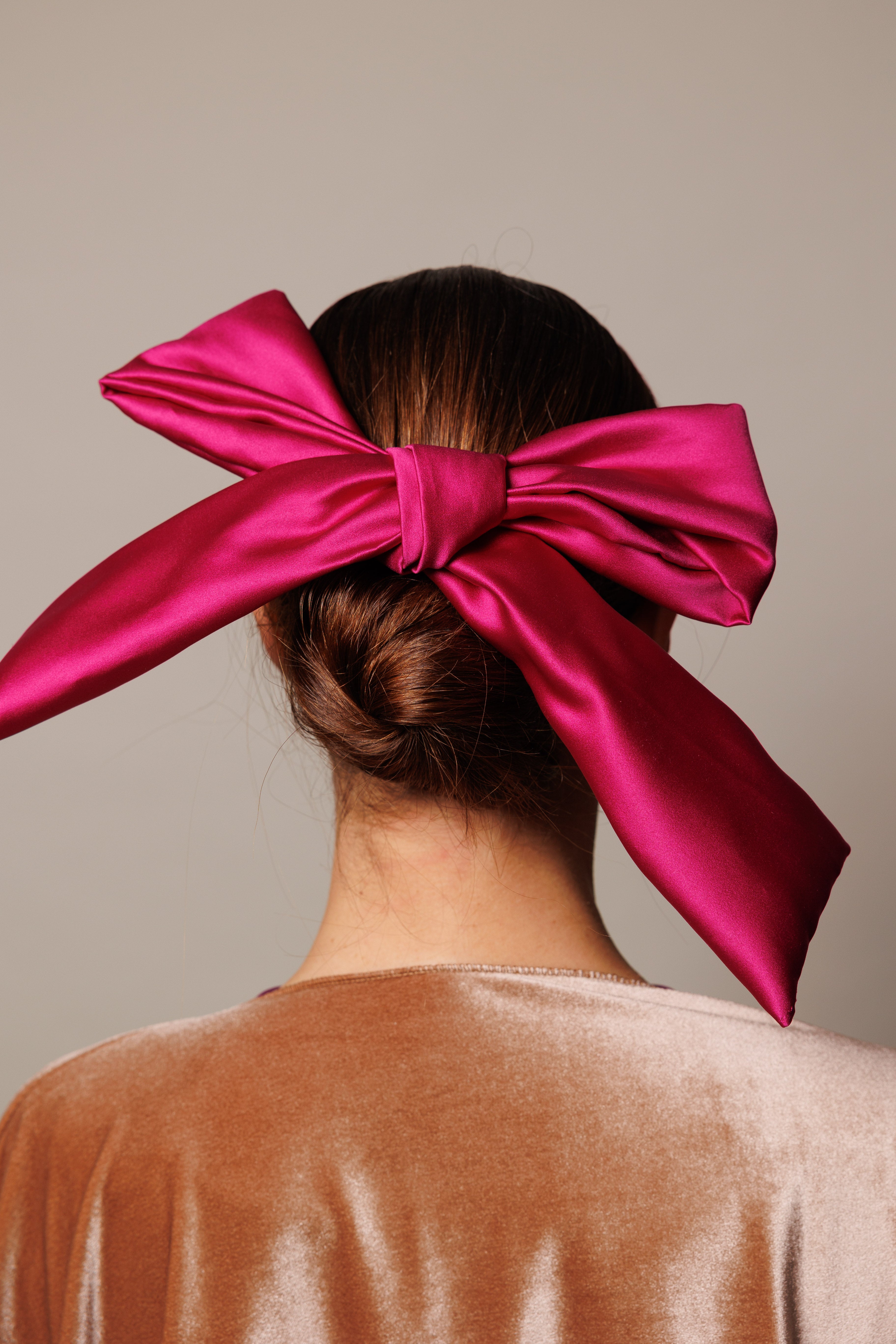 Lazo Ribbon buganvilla raso