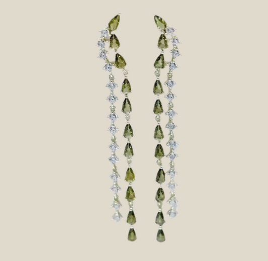 Pendientes Vanua verde