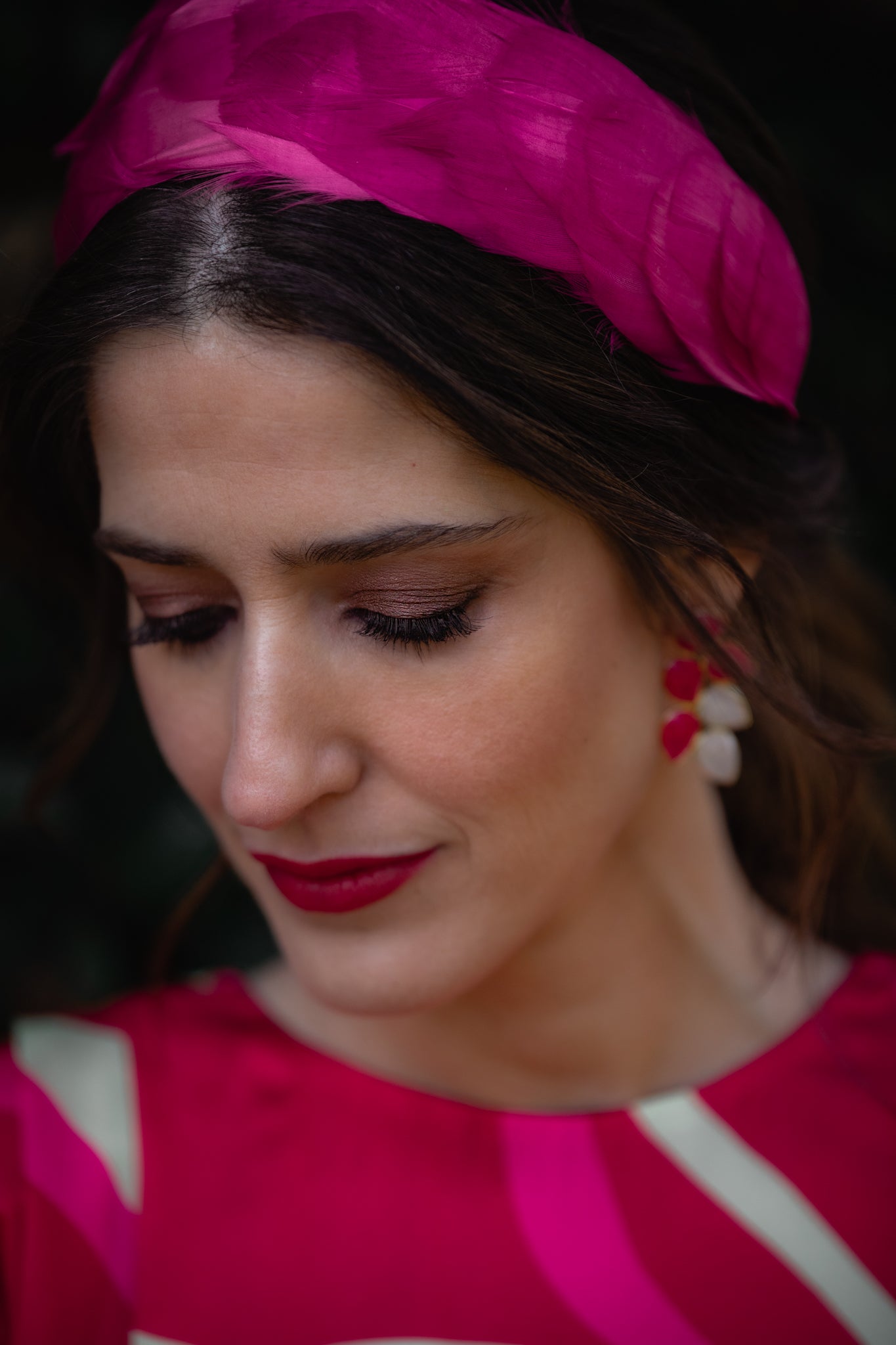 Bird Bougainvillea Headband