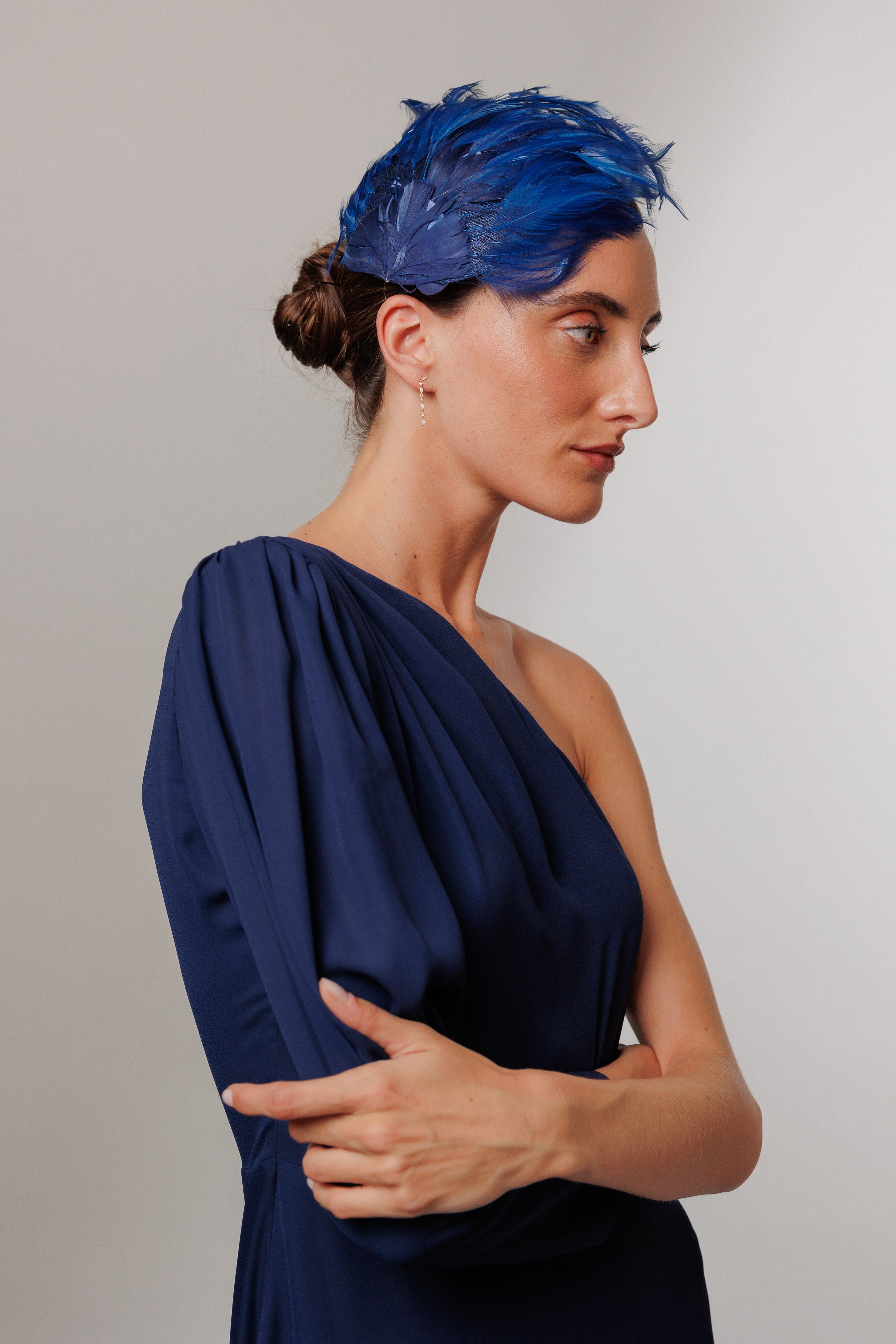 Blue Venice headdress