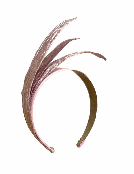 Mauve Palm Headband