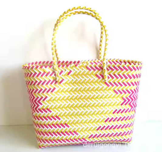 Bolso Bossa rosa y amarillo