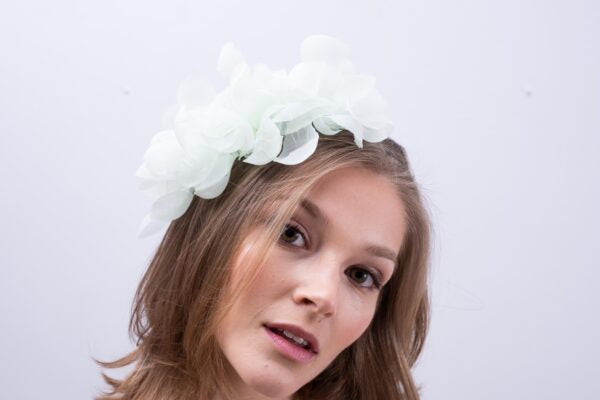 Mint Green Halfpetals Headband