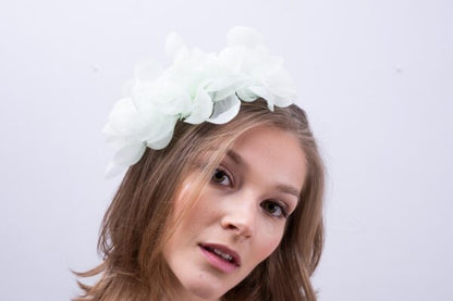 Mint Green Halfpetals Headband