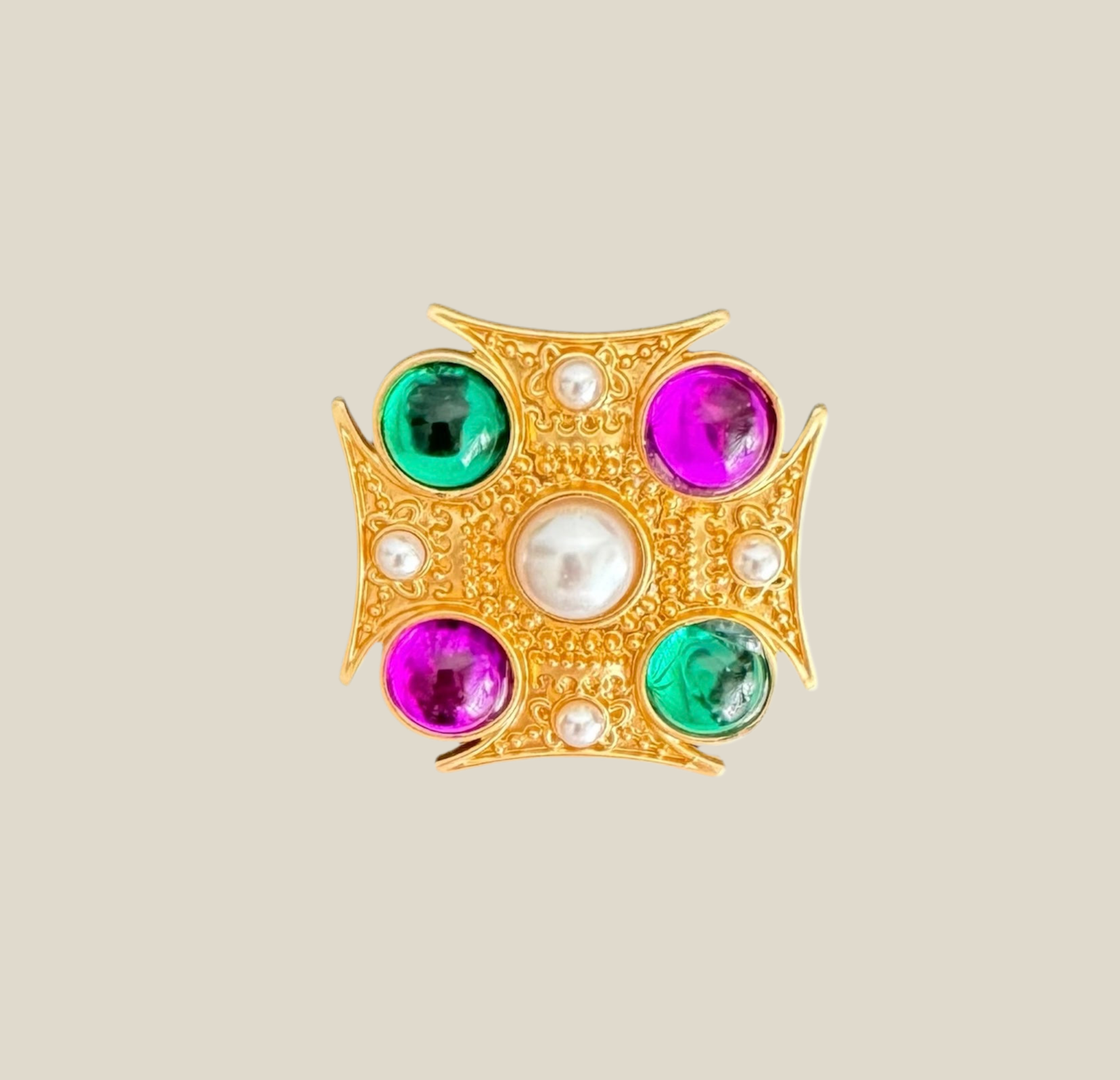 Broche Púrpura