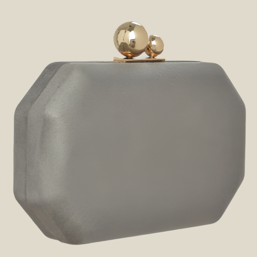 Bolso Octógono gris