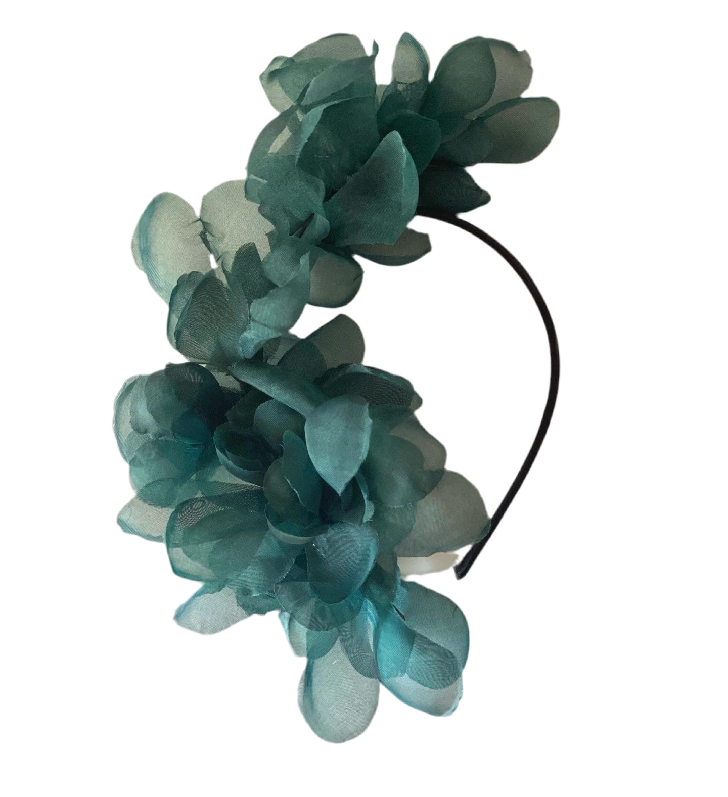 Emerald Green Halfpetals Headband