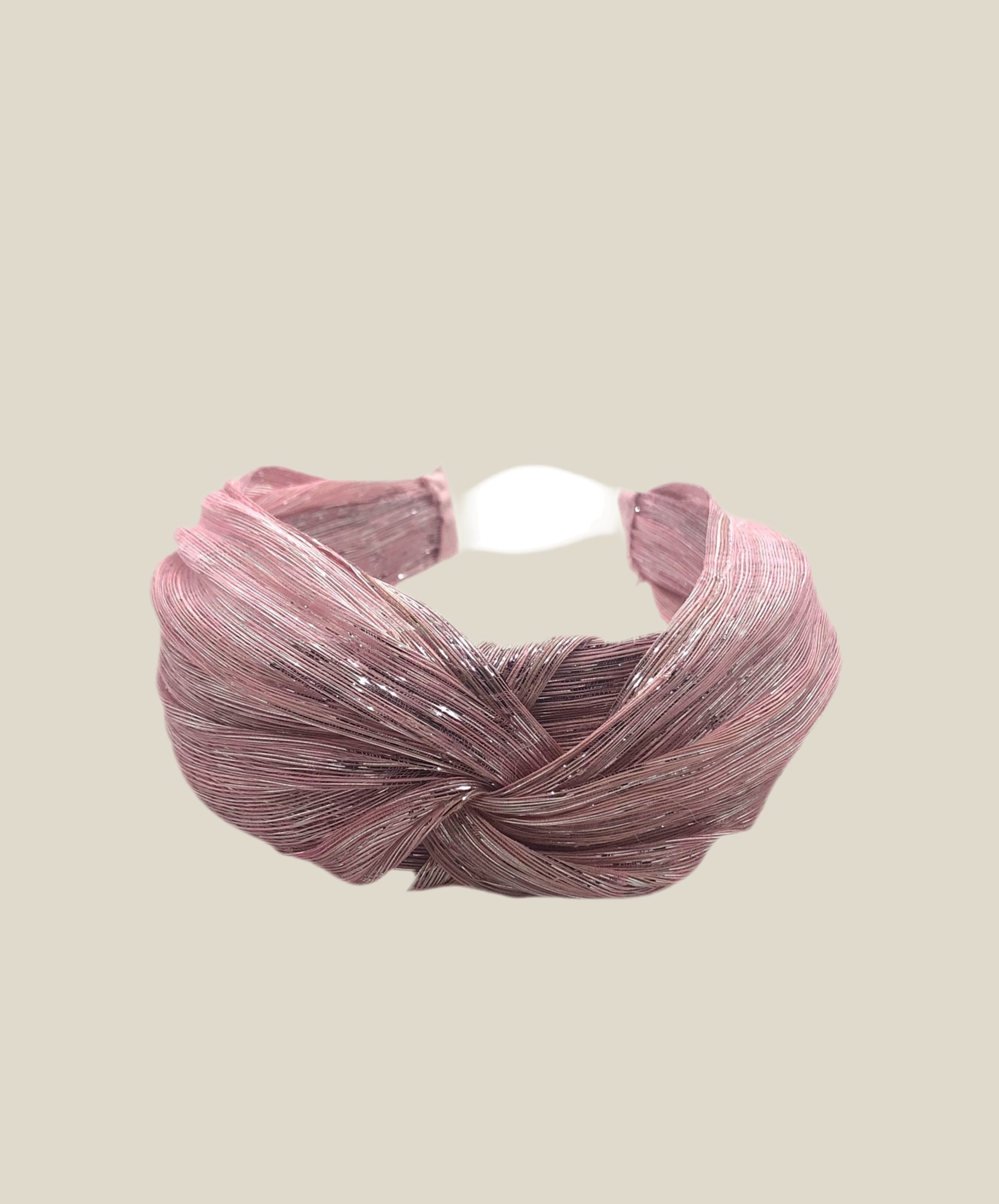 Baroness silver pink headband