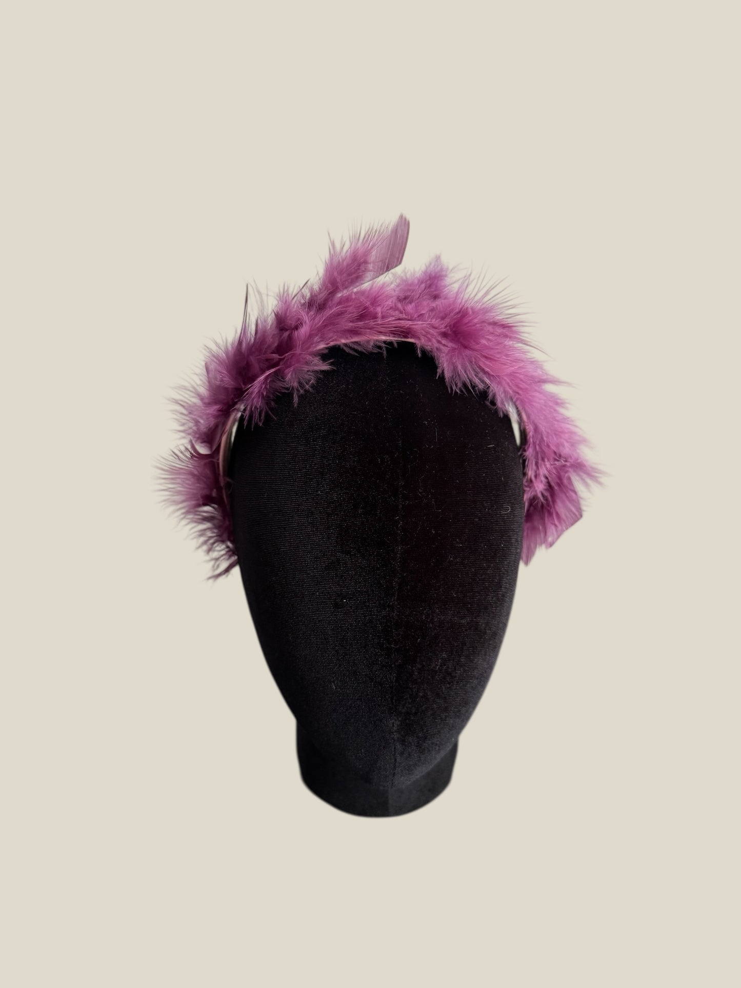 Diadema Guacamayo malva