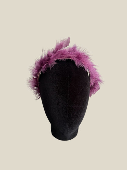 Diadema Guacamayo malva