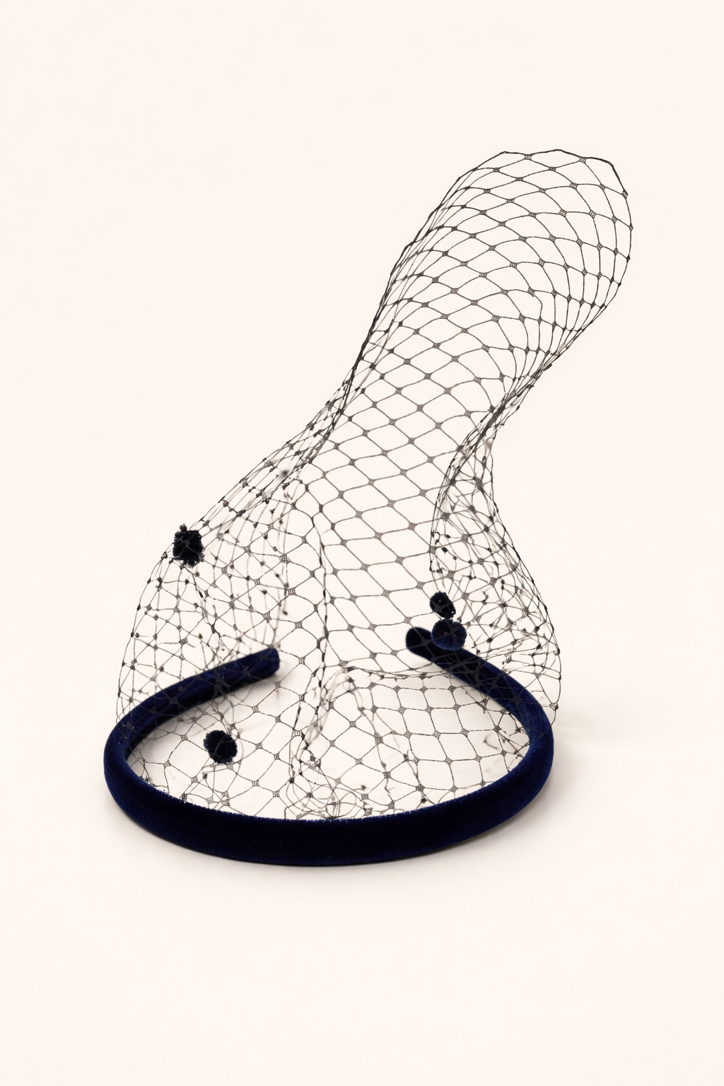 Carolina petite navy blue headband