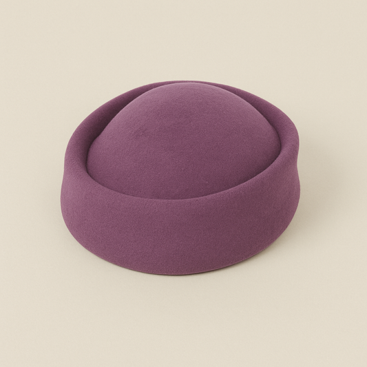 Tocado Casquete Jackie rosa