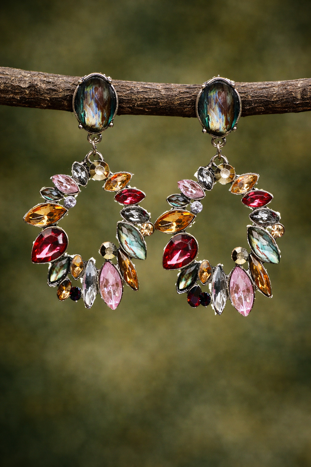 Pendientes Cristales