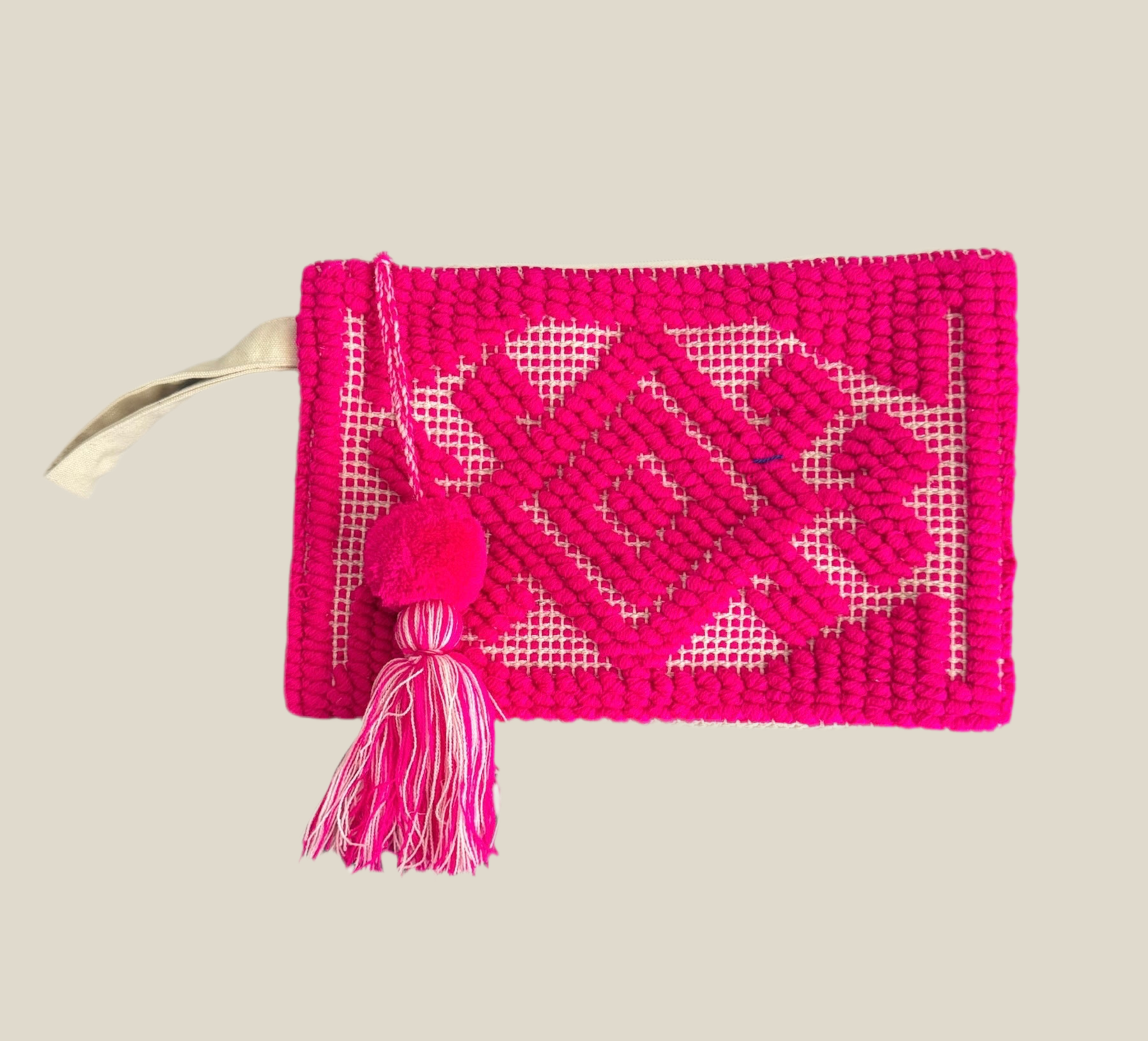 Fuchsia Manila bag