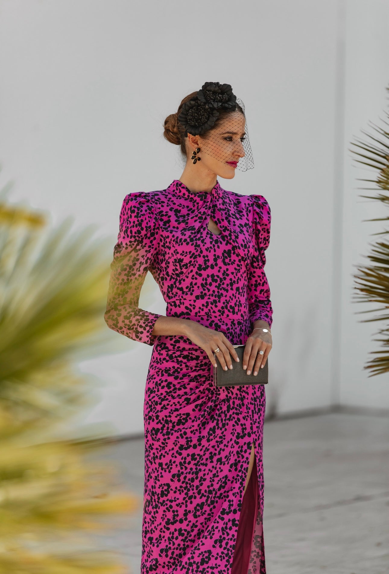 Diadema Chantal negra