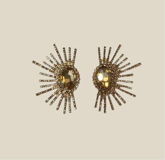 Pendientes Betelgeuse mostaza