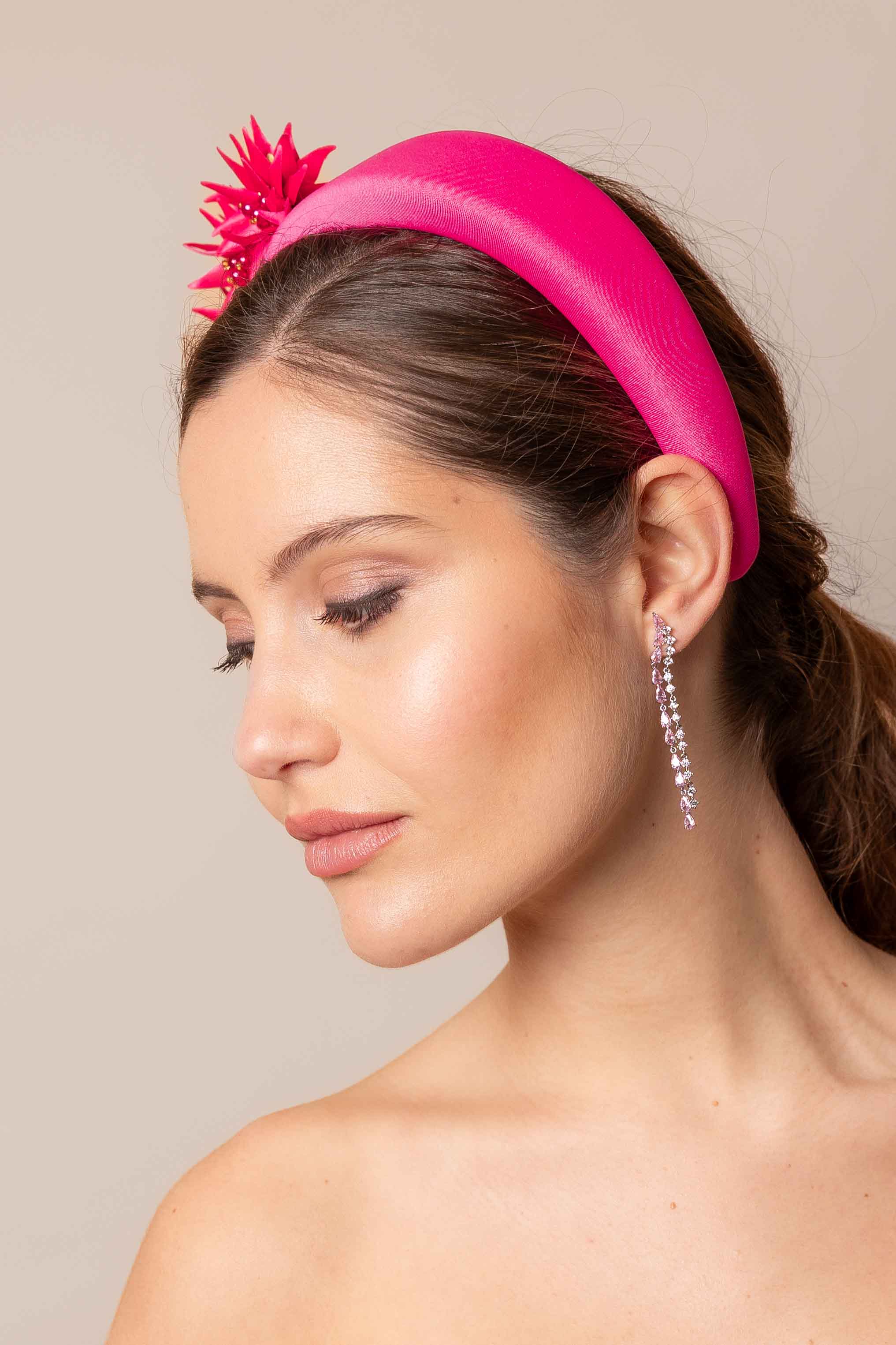 Diadema Constantina fucsia