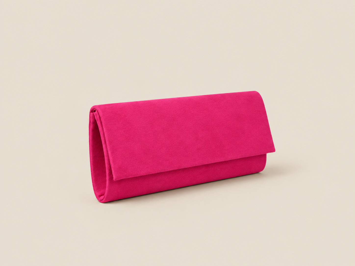 Bolso Sobre cuadrado fucsia
