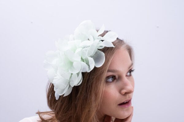 Mint Green Halfpetals Headband