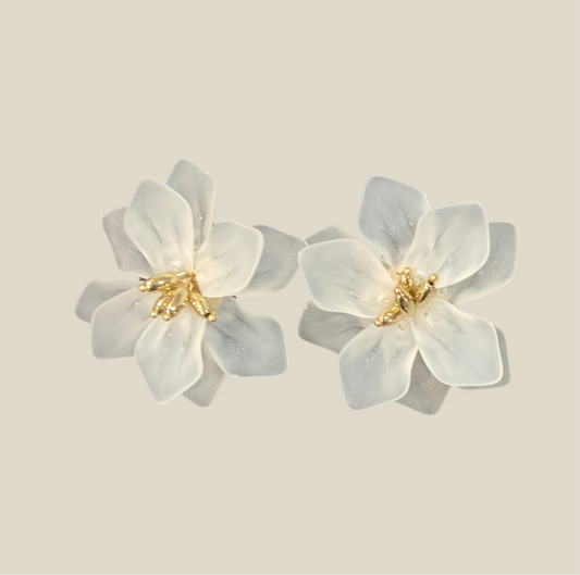 Pendientes Almadraba blanco