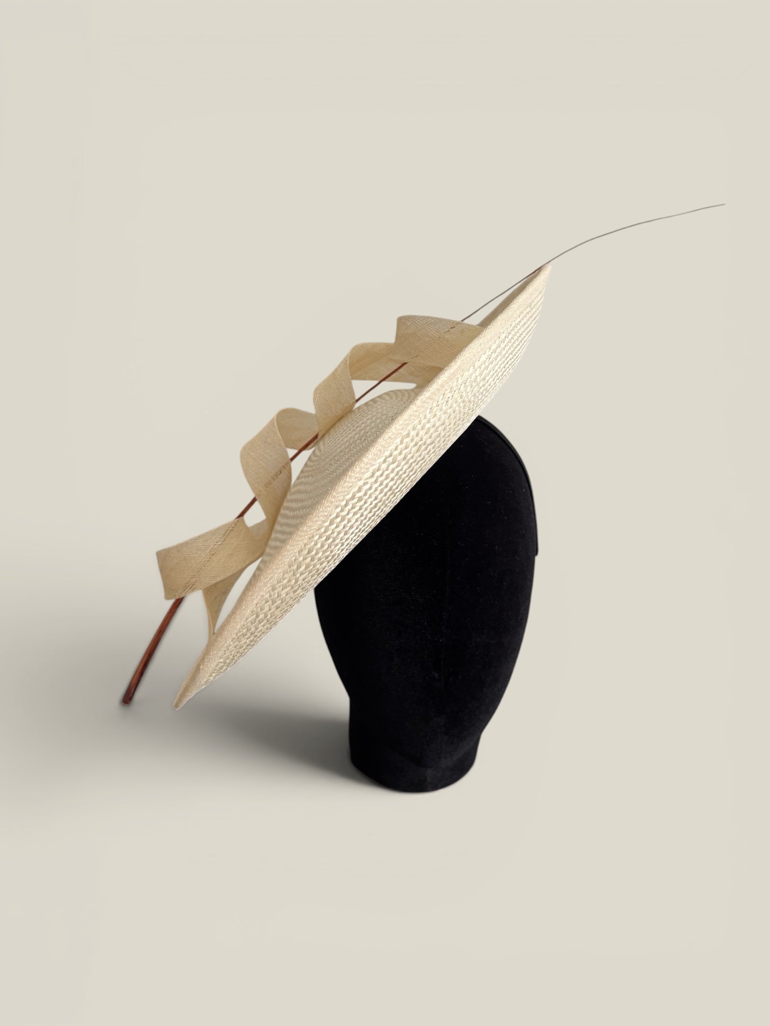 Tocado Bucle beige
