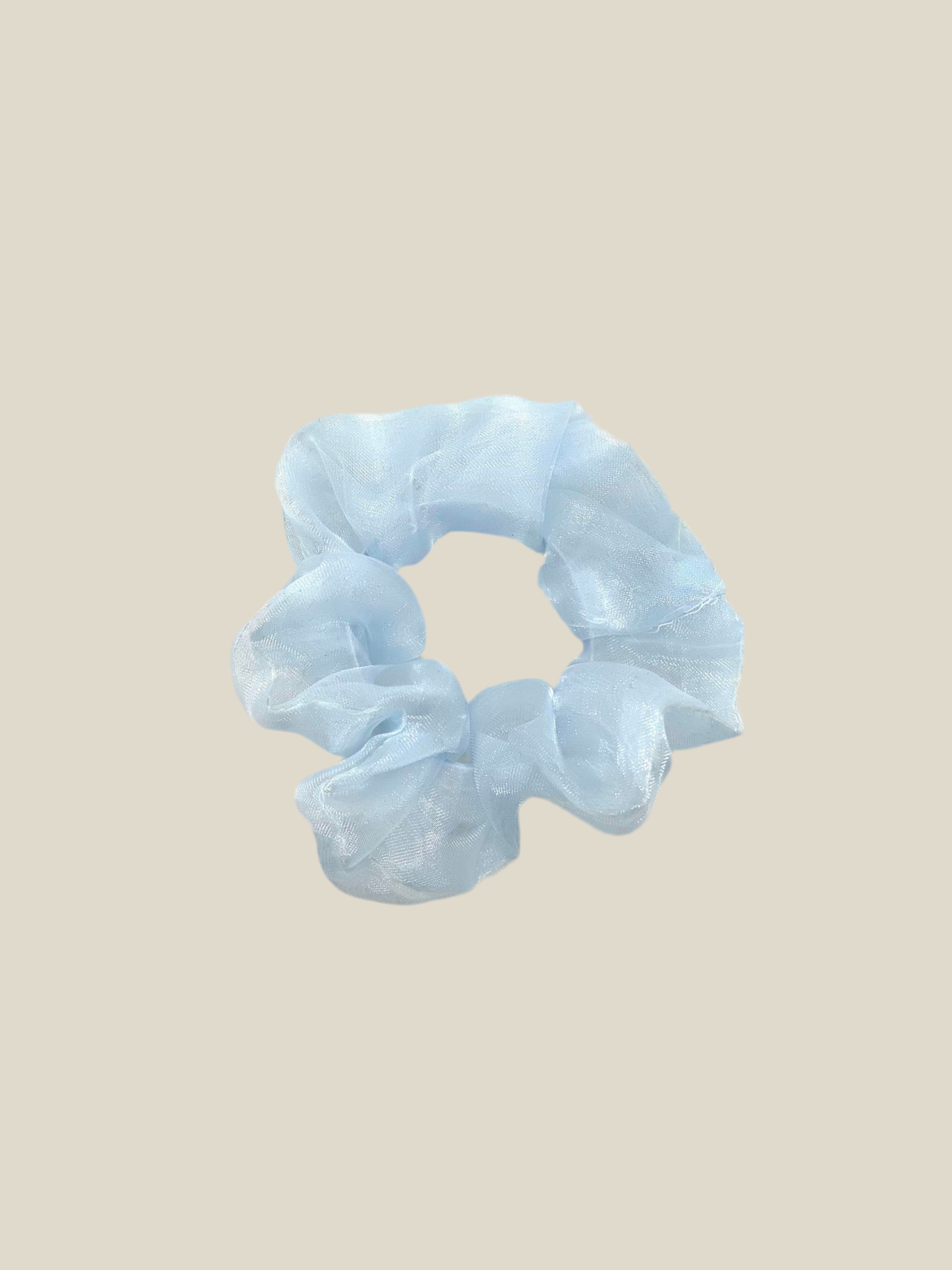 Donut organza azul