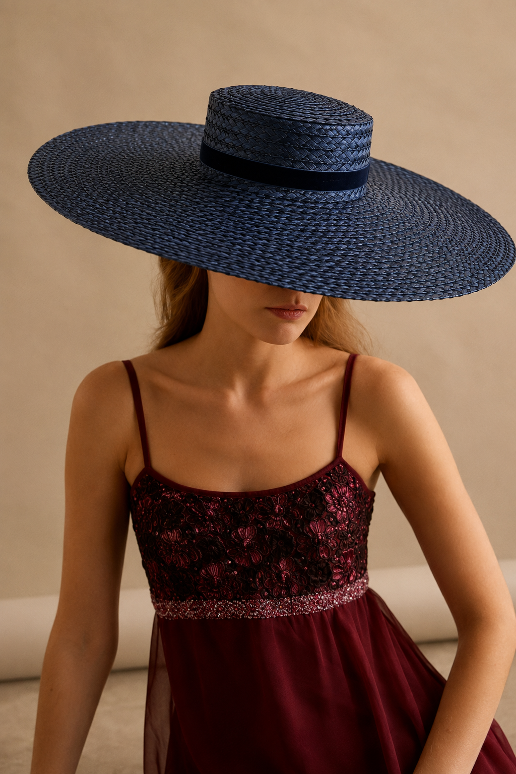 Canotier Carol marino