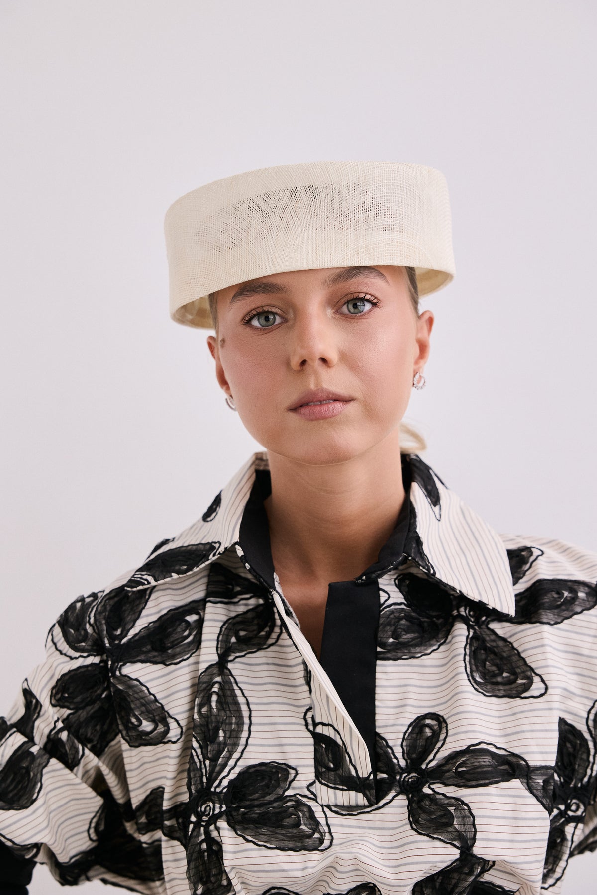 Casquete Simone blanco