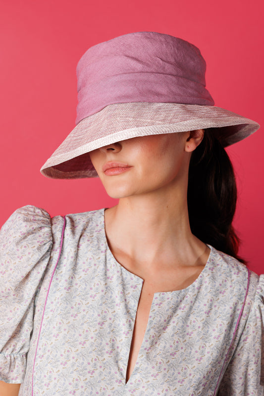 Pink Geraldine hat