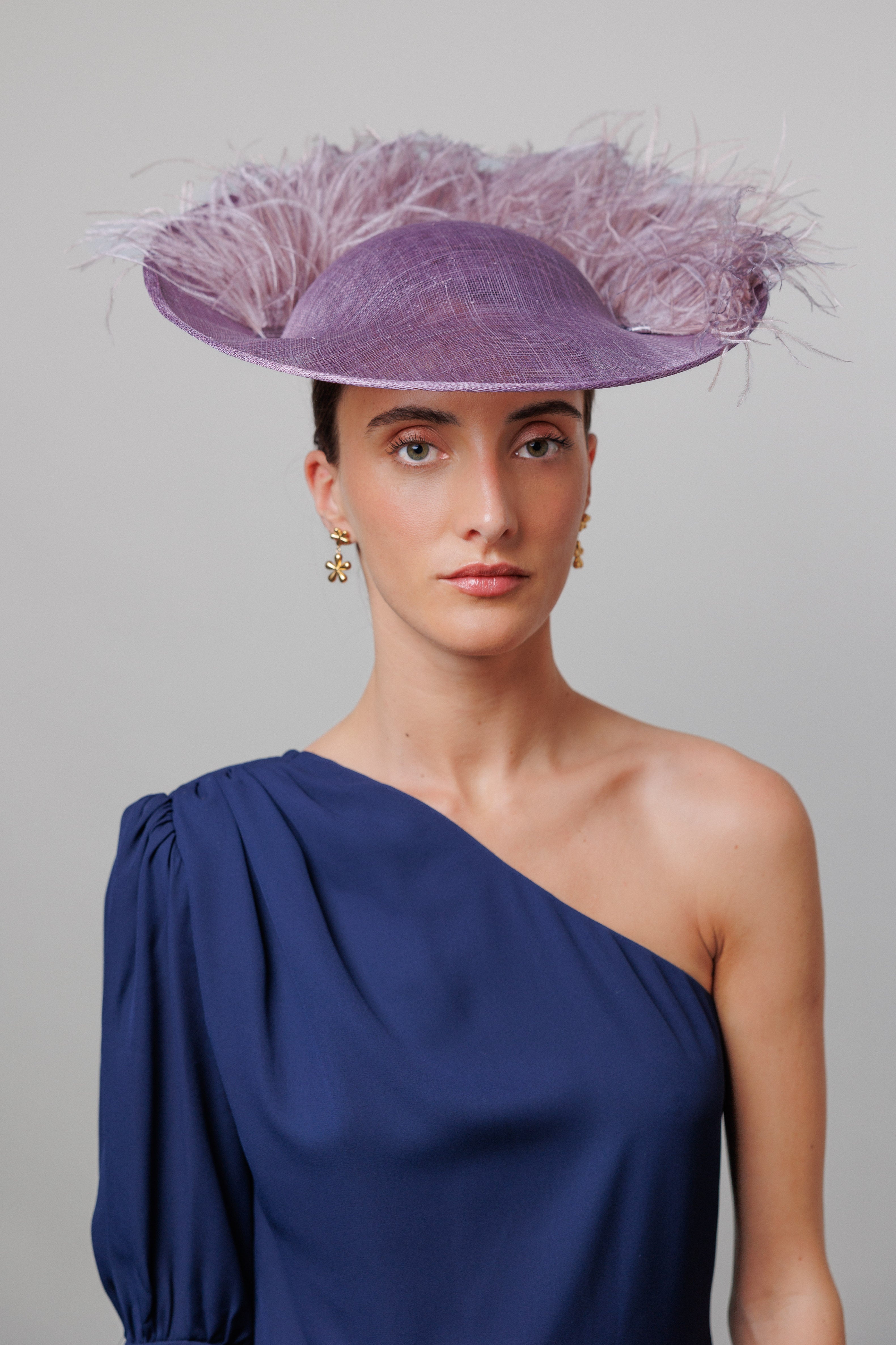 Tocado Amadea morada