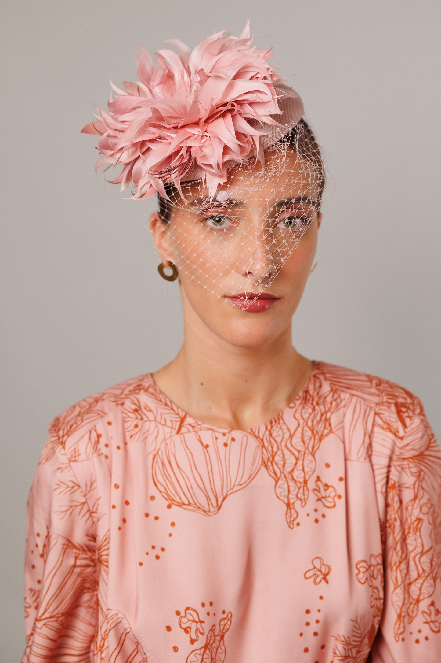 Moira pink headdress