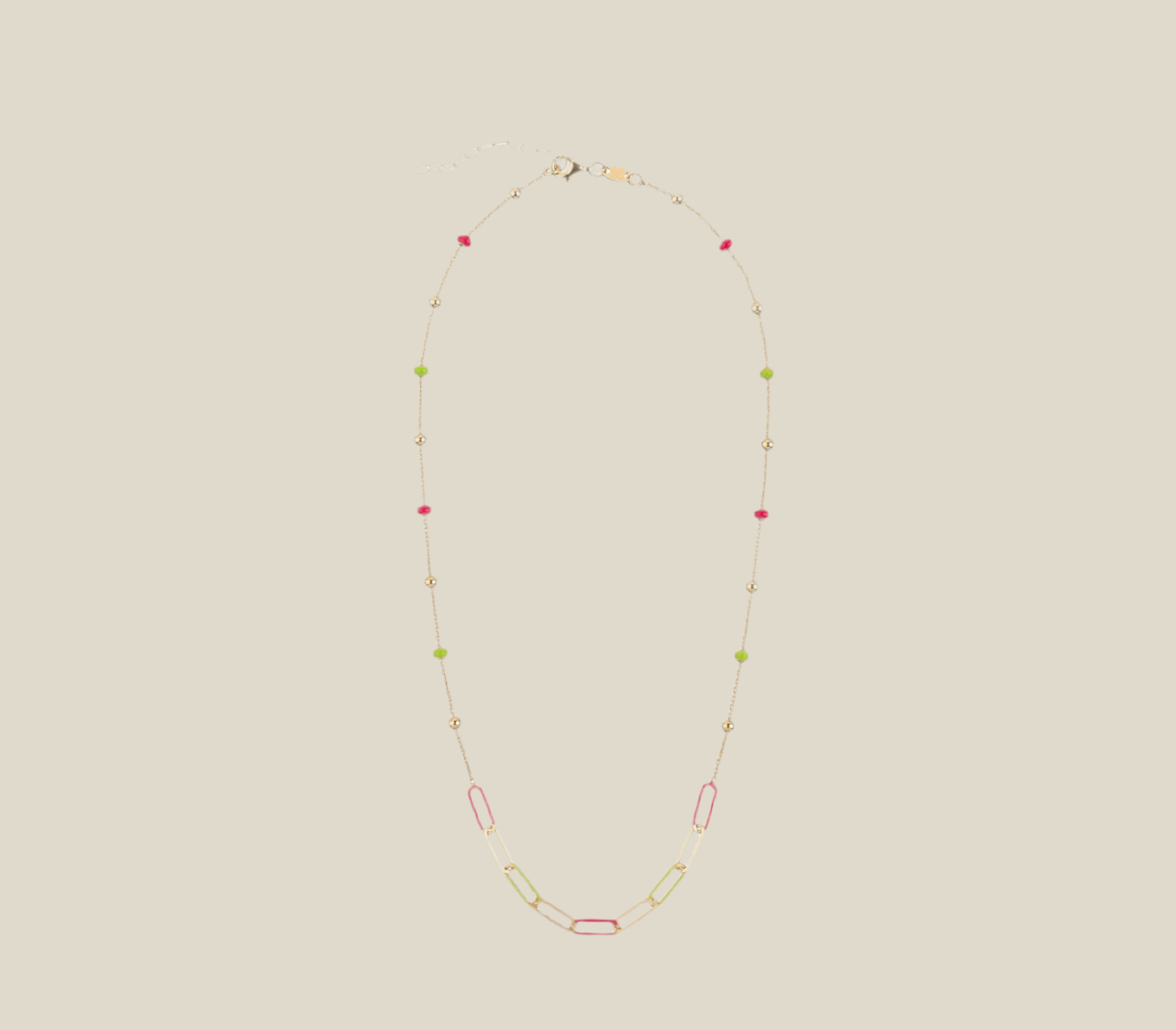 Colgante Bolitas y Eslabones 2