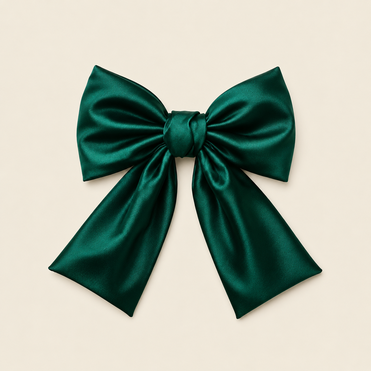 Lazo Ribbon verde raso