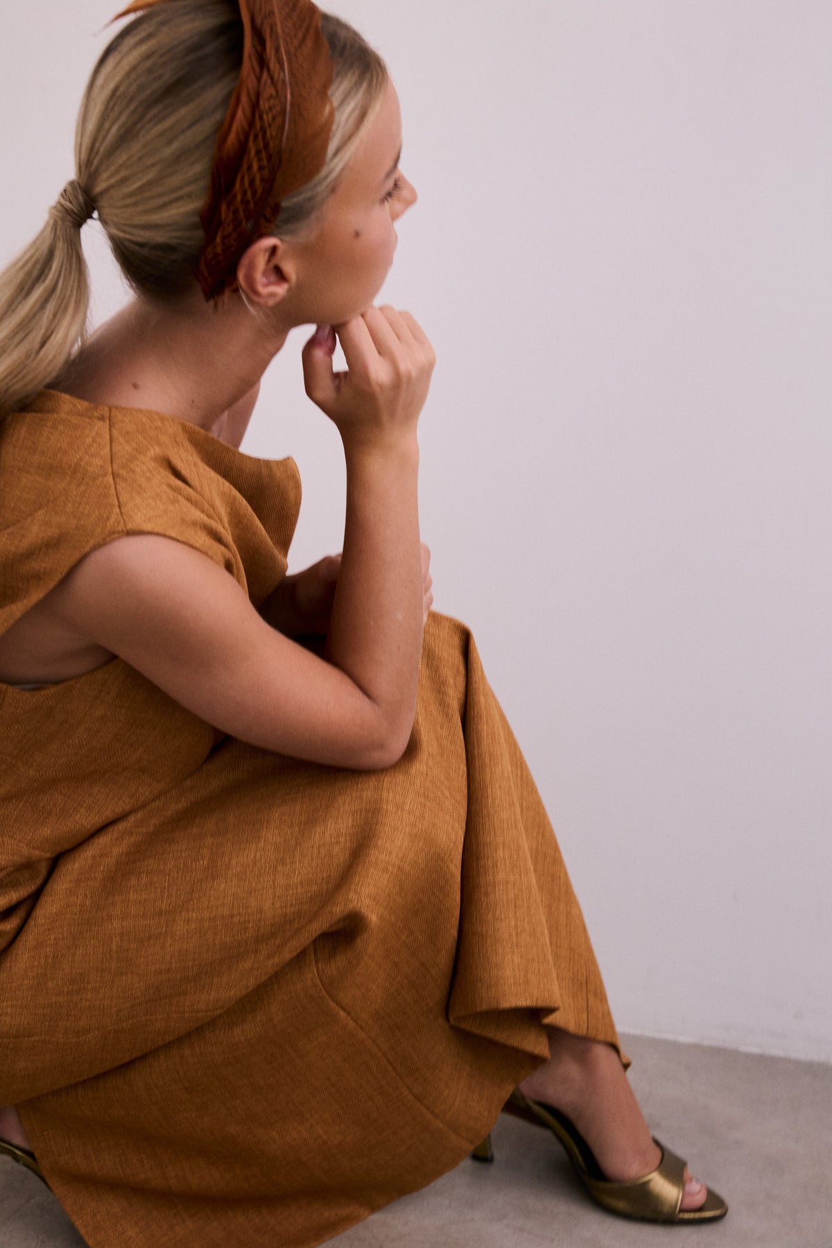 Chandler Camel Headband