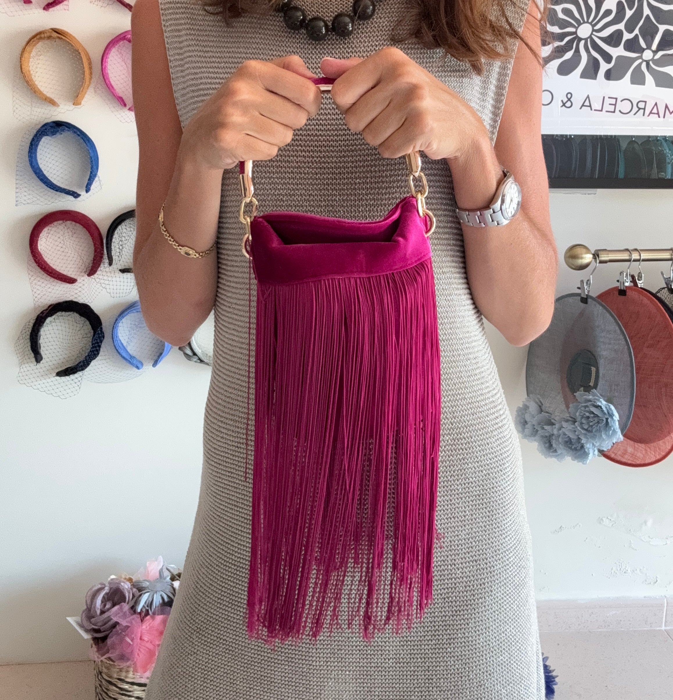 Bolso Charlestone buganvilla