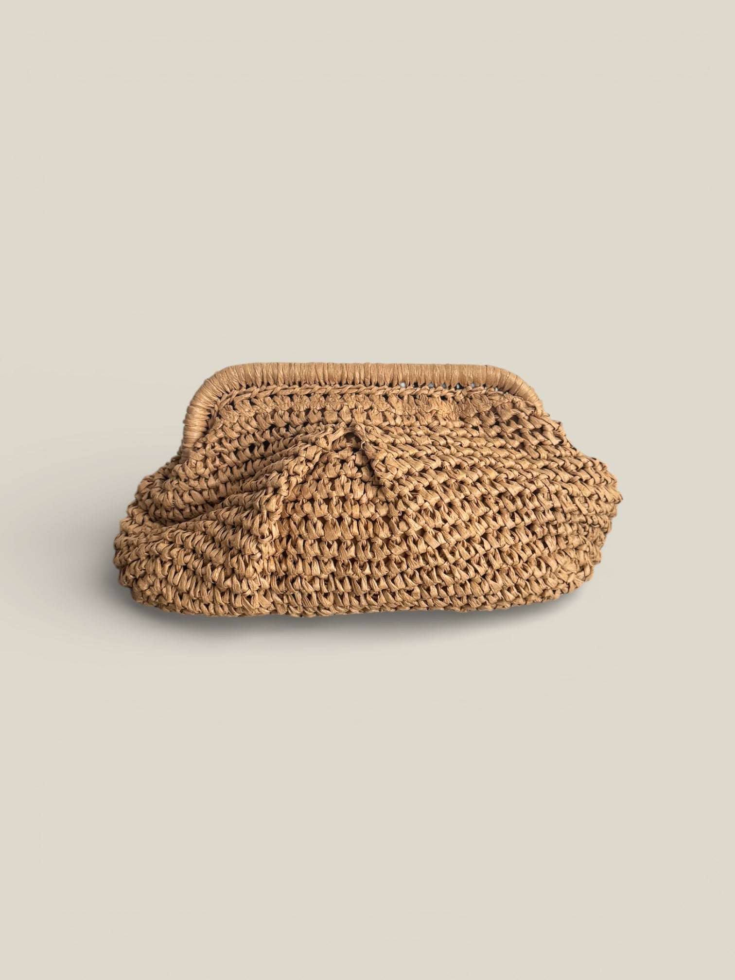 Bolso Macramé Camel