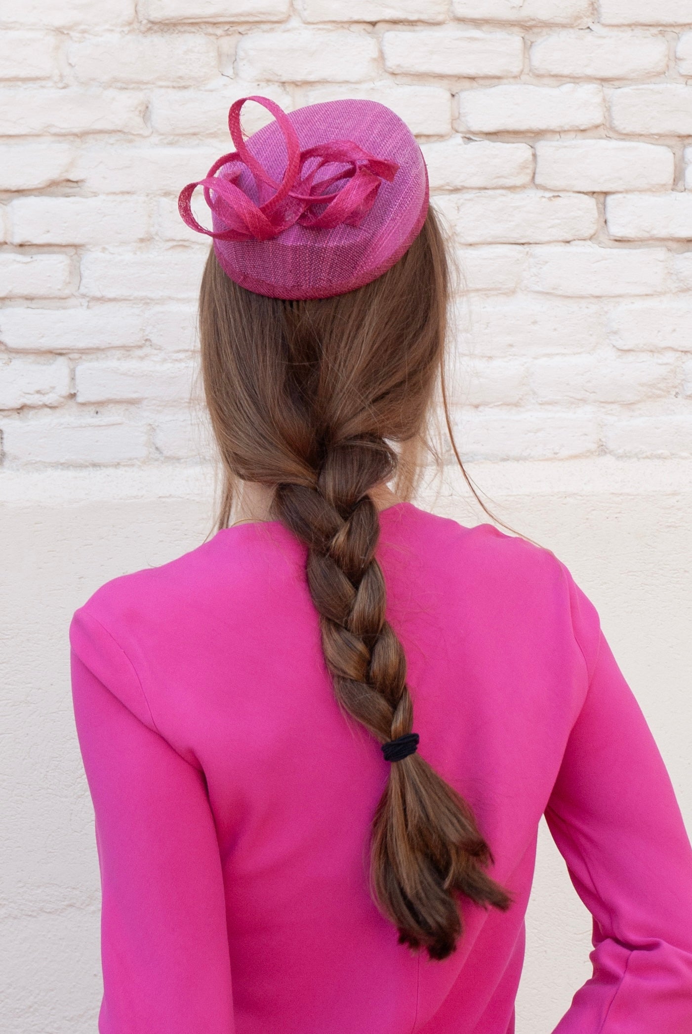 Tocado Romina buganvilla