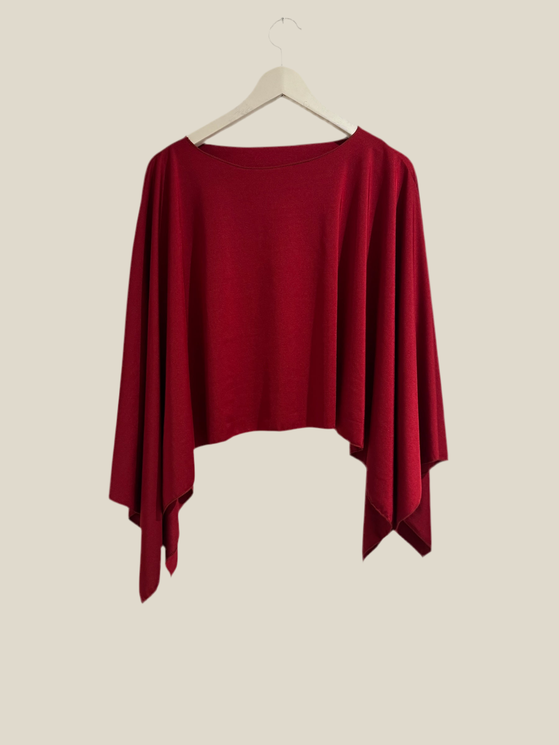 Capa punto de seda Vino