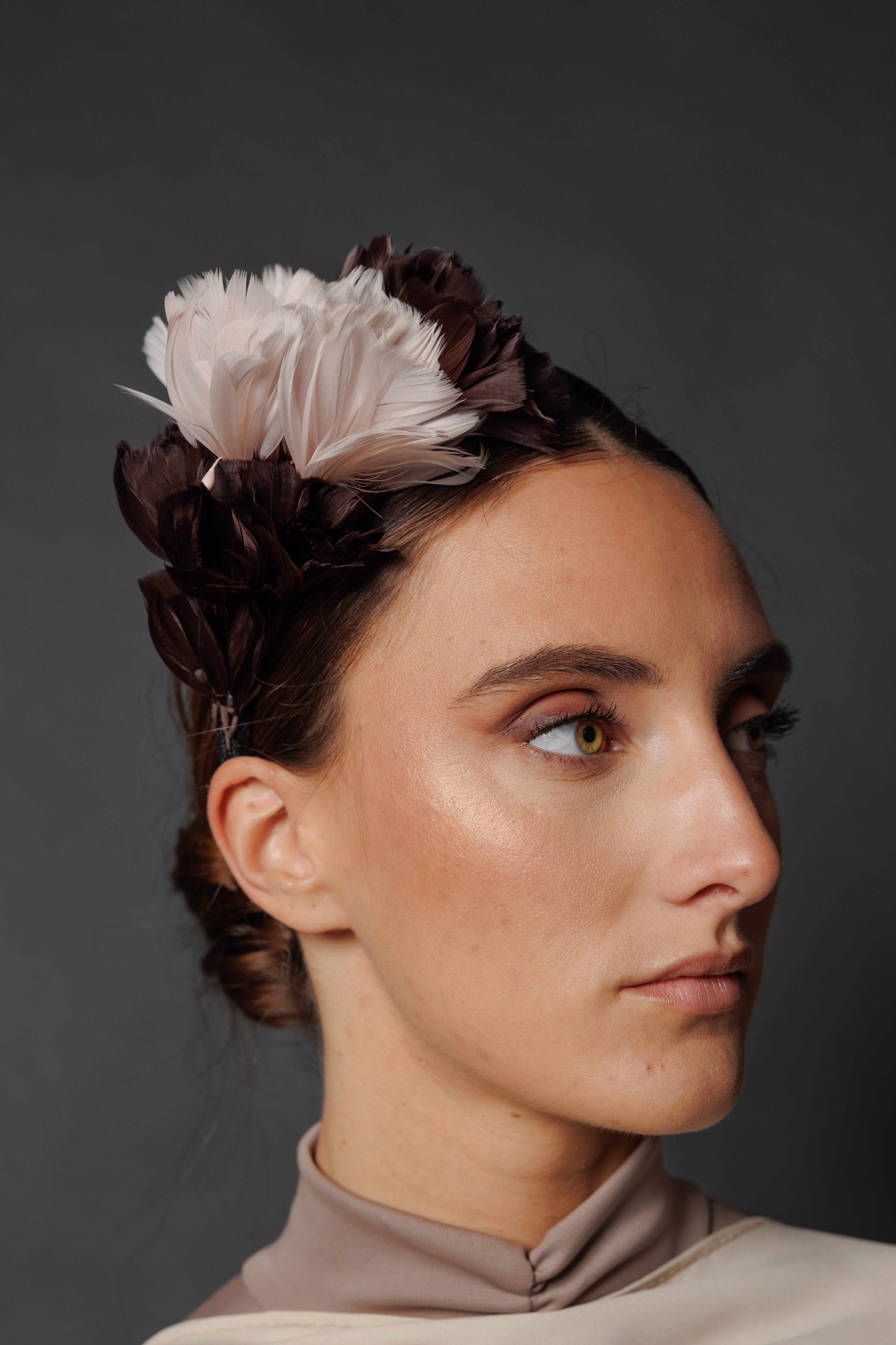 Diadema Arabel marrones