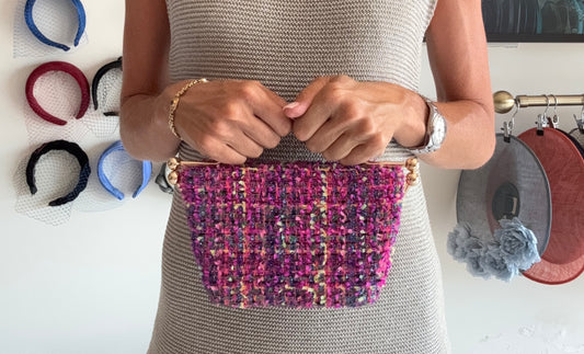 Bolso Cambon buganvilla