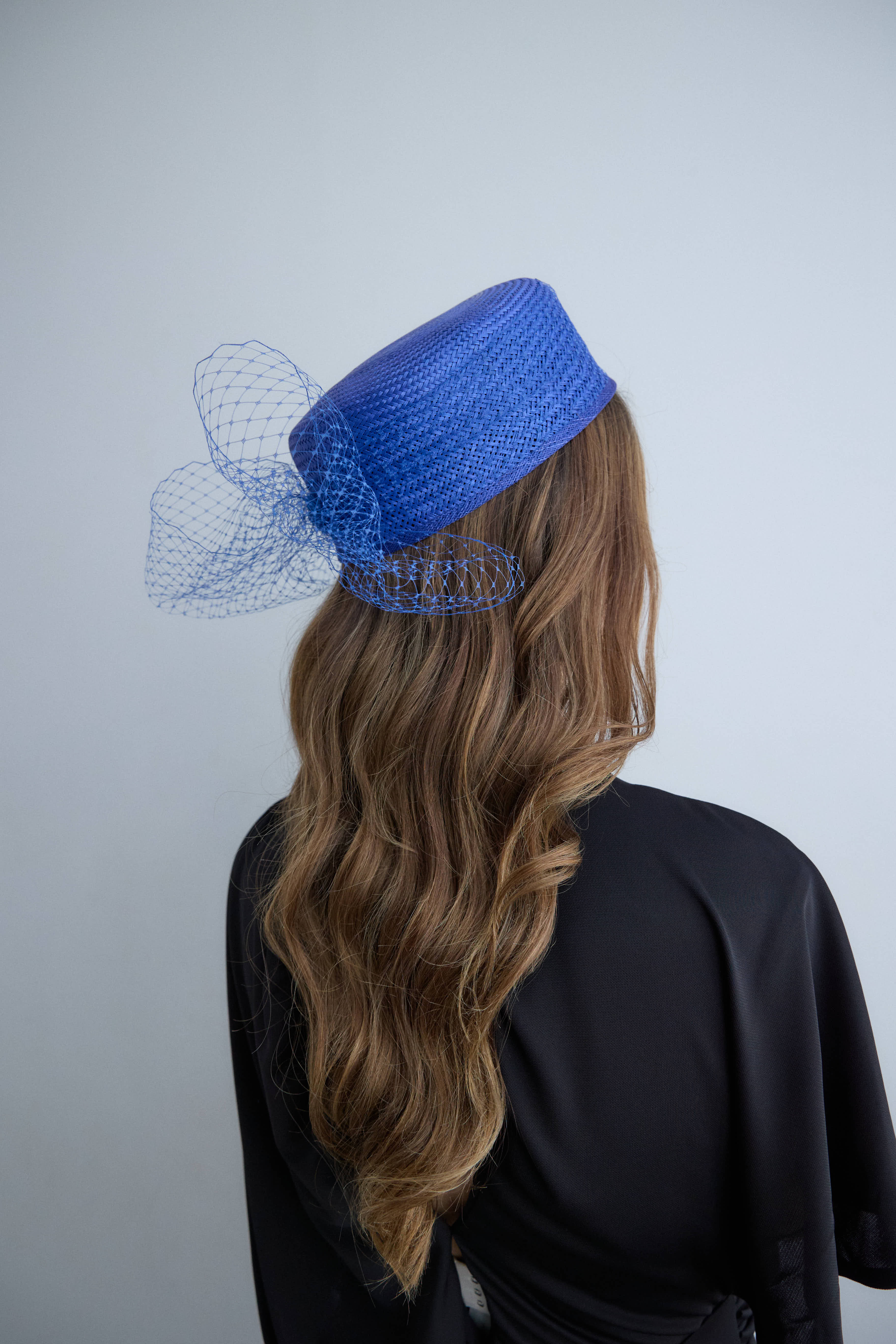 Casquete Amelia azul Klein