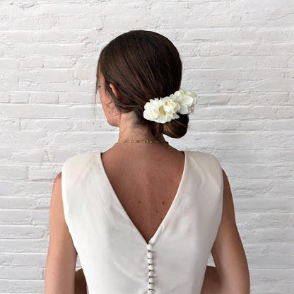 Tocado Hortensias Crudo