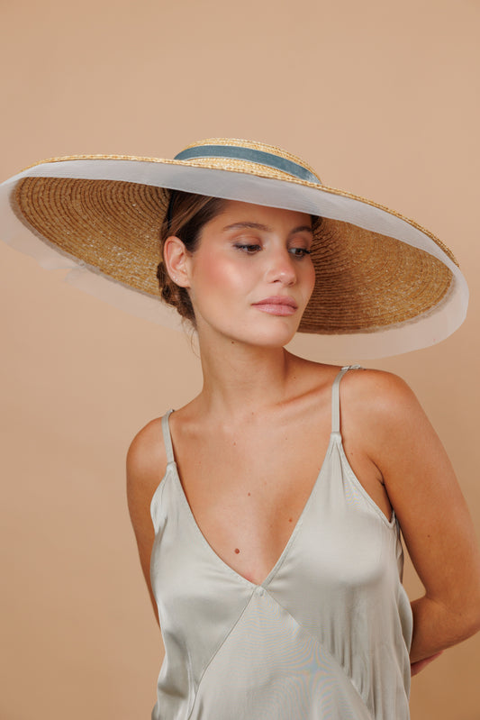 Sonsoles natural sun hat