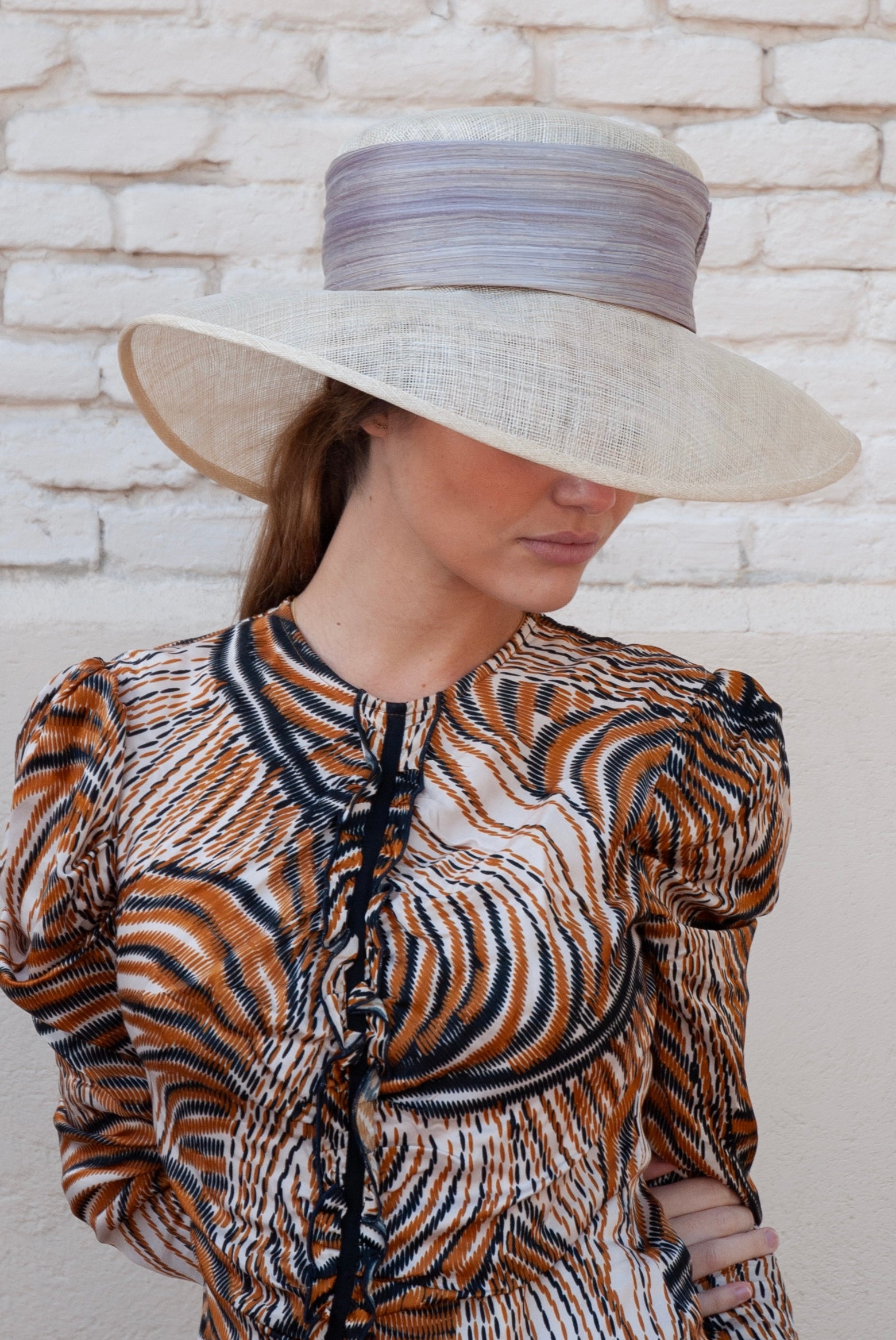 Pamela Sandy Beige con cinta