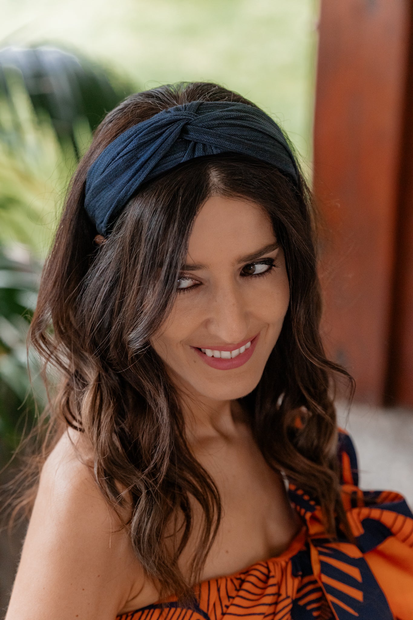 Baroness navy blue headband