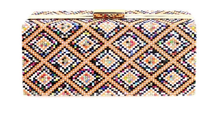 Orange Mosaic Bag